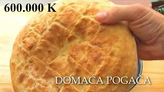 Domaća Pogača Recept ✅ 🔝 POGACA MEKA KAO PAMUK 👌 [upl. by Leasi]