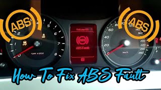 How to fix ABS Fault on VE Commodore [upl. by Fai]