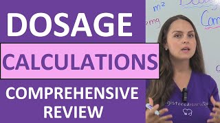 Dosage Calculations Nursing Practice Problems amp Comprehensive NCLEX Review [upl. by Charisse154]