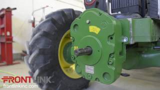 How to install a Zuidberg Front Hitch and PTO  Frontlink Inc [upl. by Borroff204]