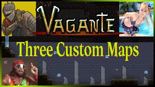 Vagante Playing Three Custom Level [upl. by Ybot]