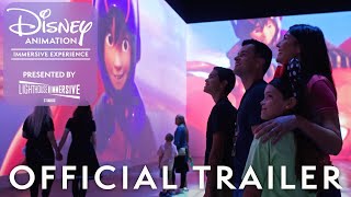 Disney Animation Immersive Experience Trailer [upl. by Essie]