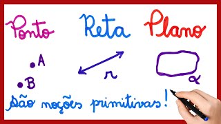 PONTO RETA e PLANO [upl. by Nicki]