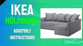 IKEA Sofa Bed Assembly A Cautionary Tale [upl. by Diena]