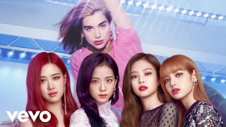 Dua Lipa amp BLACKPINK  Kiss and Make Up MV [upl. by Illehs]