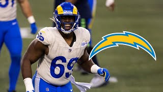 New DL Sebastian JosephDay Highlights  LA Chargers [upl. by Erodasi377]