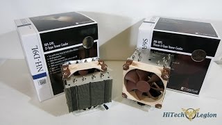 Noctua NH U9S and NH D9L Low Profile Tower Cooler Overview Intsallation and Benchmarks [upl. by Aimil703]