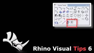 Rhino 6 Guide Lines in CurveTools [upl. by Enyt836]