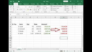 How to Round Off Value in MS Excel Near 05 Excel 20032016 [upl. by Ahsa35]