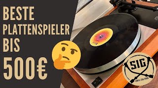 Beste Plattenspieler bis 500€  Beste Schallplattenspieler  Vinyl  Welcher Plattenspieler  HiFi [upl. by Cigam]