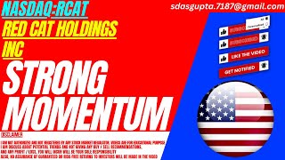 STRONG MOMENTUM  RCAT STOCK ANALYSIS  RED CAT HOLDINGS INC STOCK [upl. by Dagmar]