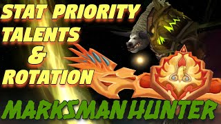 TBC Marksmanship Hunter PvE QUICK Guide  Stat Priority Talents and Single Target DPS Rotation [upl. by Sair]