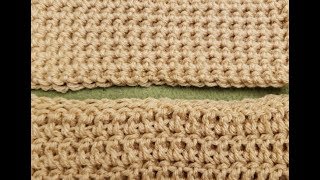 Thermal Stitch Tutorial In the Single amp Double Crochet Stitch [upl. by Adonis]