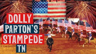 DOLLY PARTON’S STAMPEDE IN PIGEON FORGE TN [upl. by Ijnek]