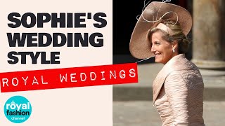 Royal Fashion Sophie Wessexs Wedding Guest Looks [upl. by Llerol]