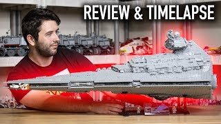 2019 LEGO Star Wars UCS Imperial Star Destroyer 75252 REVIEW 4K [upl. by Yllrebmik522]