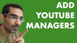 How To Add Multiple Users To Manage Your Youtube Channel 2020 [upl. by Einallem]