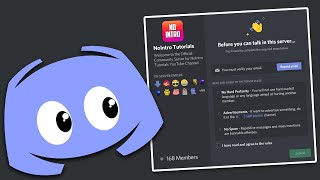 How to Make a Discord Server Rules Page Membership Screening [upl. by Samaria412]