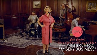 Misery Business  Paramore 1940s Jazz Cover ft Therese Curatolo [upl. by Rovit]