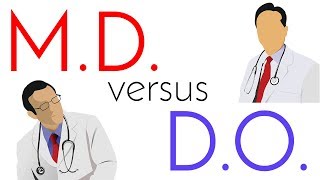 MD vs DO  Allopathic and Osteopathic Medical School Comparison [upl. by Aramas]