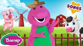 Barney  Old MacDonald  Live Action SONG [upl. by Roswald]