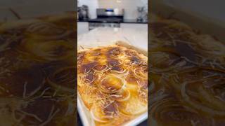 Baked 2 Ingredient Onion Chips 🤤 food foodie shorts [upl. by Immac]