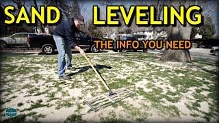 SAND LEVELING Your Lawn  What You NEED To Know [upl. by Thamora189]