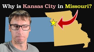 Why Kansas City is Mostly in Missouri [upl. by Raye42]