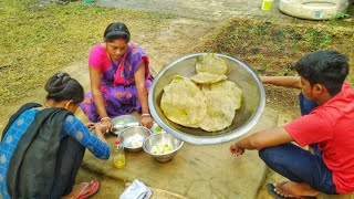 Village Style Motorshutir Kochuri । Motorshuti Renah Kochuri । Villfood [upl. by Redliw]