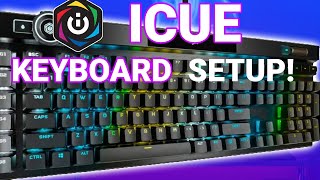 how to setup Corsair keyboard [upl. by Gan]