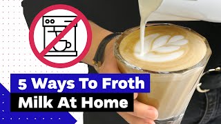 How To Froth Milk At Home Best Milk Frothers Review [upl. by Ysle]