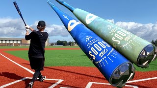 DeMarini THE GOODS 1Piece vs 2Piece  BBCOR Baseball Bat Review [upl. by Treblig609]