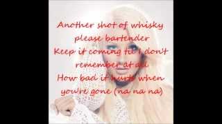 Christina Aguilera  Just a Fool Ft Blake Shelton Lyrics [upl. by Placida]