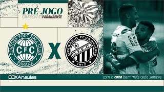 CORITIBA X OPERÁRIO  PRÉJOGO  PARANAENSE 2025 [upl. by Quennie]