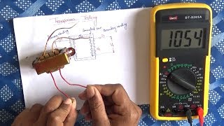 How To Test a Transformer  Transformer testing using Multimeter in Hindi [upl. by Aerdnna323]