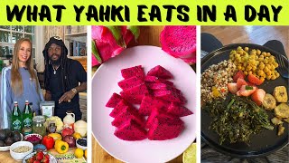 YAHKI AWAKENED What I Eat In A Day to thrive PLANT BASED [upl. by Ayanad]