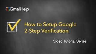 How to setup Google 2Step Verification [upl. by Semreh]