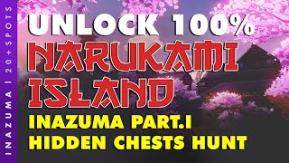 UNLOCK Narukami Island Secrets and Hidden Chests Hunt Inazuma EP1  Genshin Impact [upl. by Nerval]