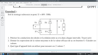 Correction exercice1  Redresseur [upl. by Hobart]