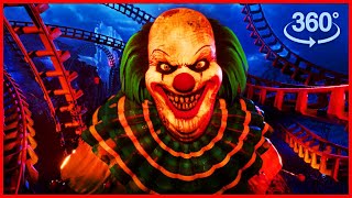 Scary 360° VR Roller Coaster [upl. by Acenahs]