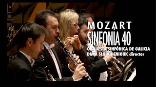 W A Mozart Symphony nº 40  Dima Slobodeniouk  Sinfónica de Galicia [upl. by Donaugh]