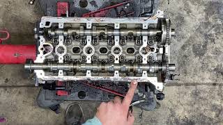 20t TFSI CAMSHAFTS INSTALLING [upl. by Lurie439]