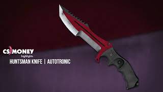 CSGO  Huntsman Knife  Autotronic [upl. by Jennine645]