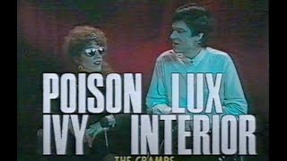 The Cramps  Lux amp Ivy Interview MTV 1990 [upl. by Moyer]