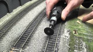 Building a Model Railway  Part 3  Track Laying [upl. by Enyawd320]