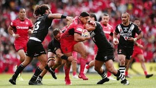 Kiwis Vs Mate Maa Tonga  RLWC 2017 Highlights [upl. by Annais]