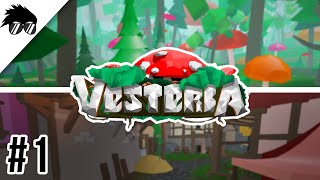 Lets Play Vesteria  New Beginnings  Episode 1 Roblox [upl. by Ahsyt]