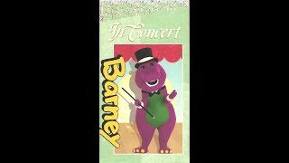 Barney in Concert 2000 VHS [upl. by Isabelle]