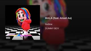 6IX9INE  MALA 1 HOUR VERSION FEAT ANUEL AA [upl. by Trask]