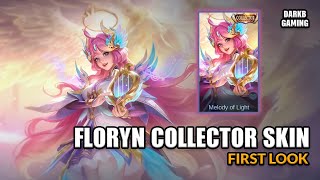 Floryn Collector Skin First Look  Mobile Legends [upl. by Elleuqram]